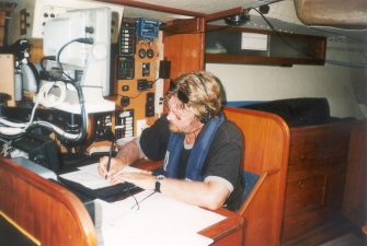 Ulli at Nav Station